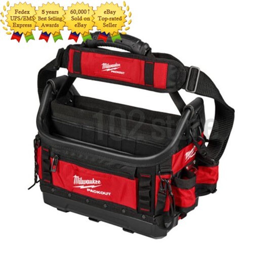 Milwaukee 48-22-8317 Packout 15″ Structured Tote Tool Bag _tracking