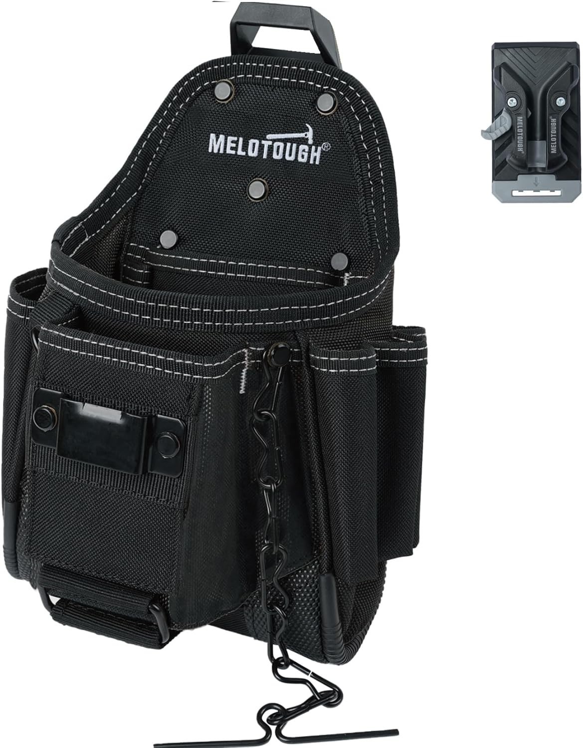 MELOTOUGH Professional Small Electrician Tool Pouch