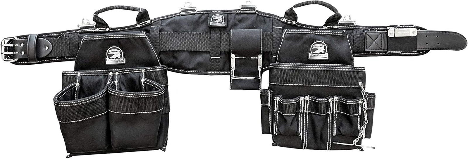 B240 Electrician’S Combo with Pro-Comfort Back Support Belt. Heavy Duty Work Bel