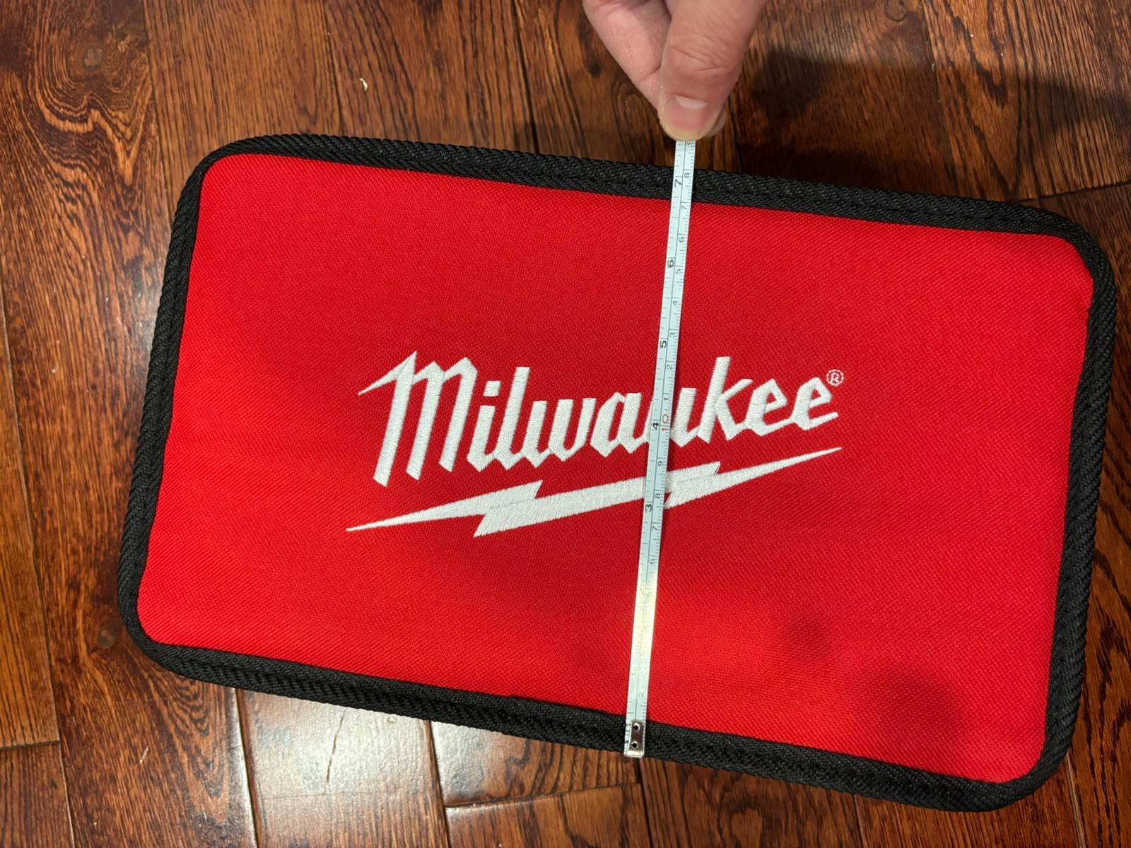 MILWAUKEE Fuel 12” M12 Contractor Soft Case Tote Empty Tool Bag 12x7x3.75 Red