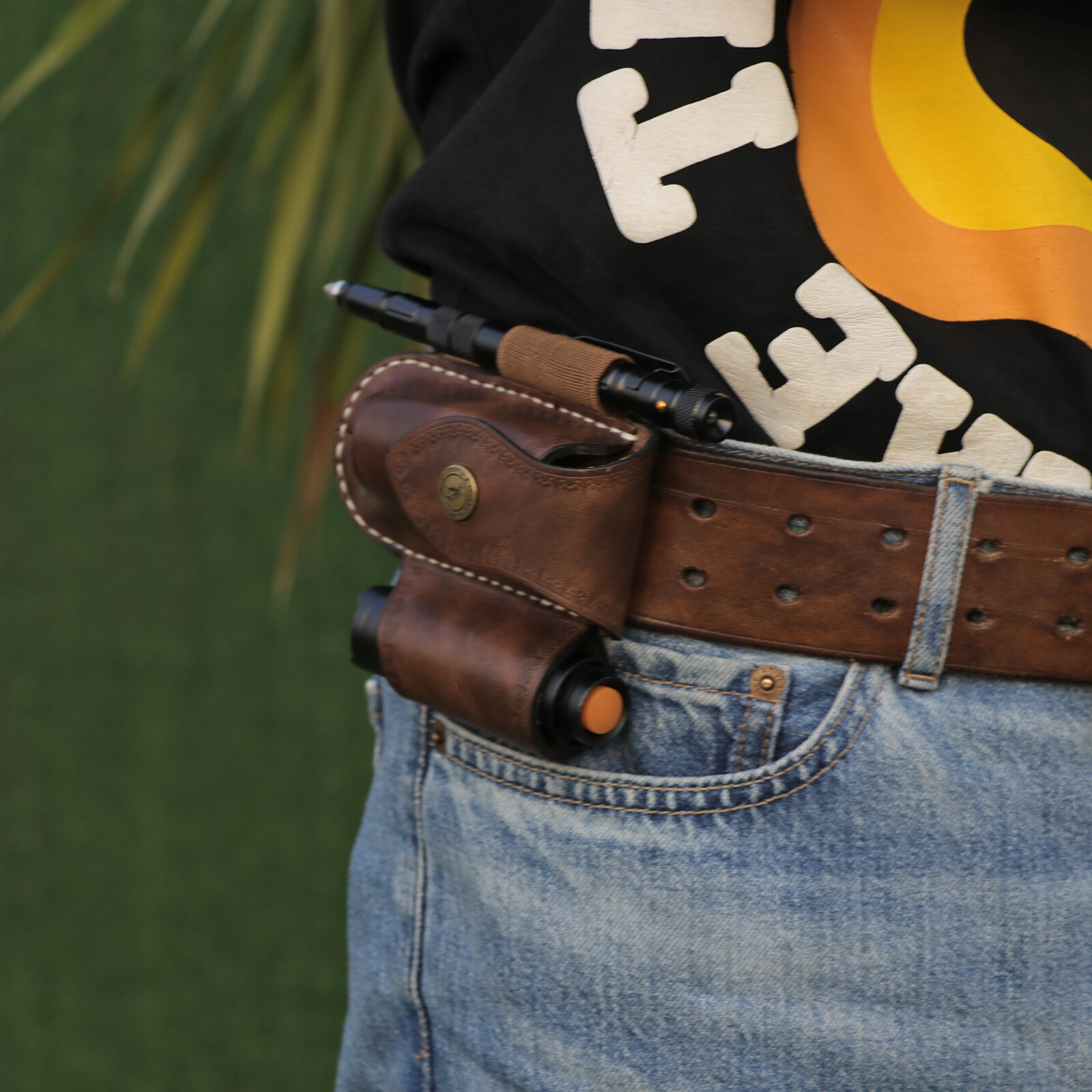 Leather Knife Sheath EDC Pliers Belt Pouch Knives Holster-Special Offer