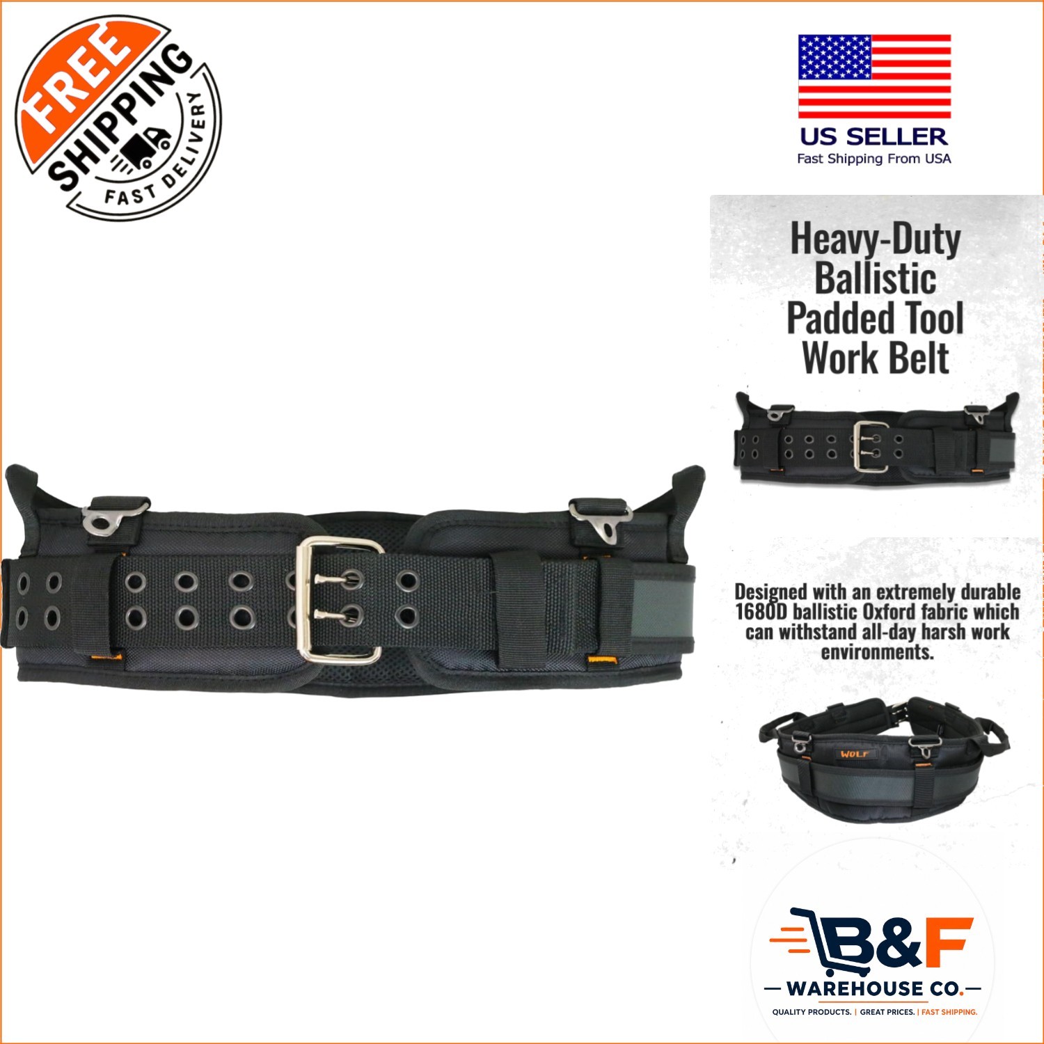 Durable & Lightweight Work Belt – Perfect for Handyman, Electricians & DIYers
