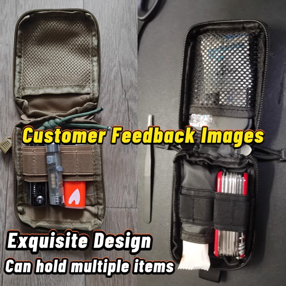 Tactical Tool Bag First Aid Kit Medical Rip Away EMT IFAK Survival Pouch