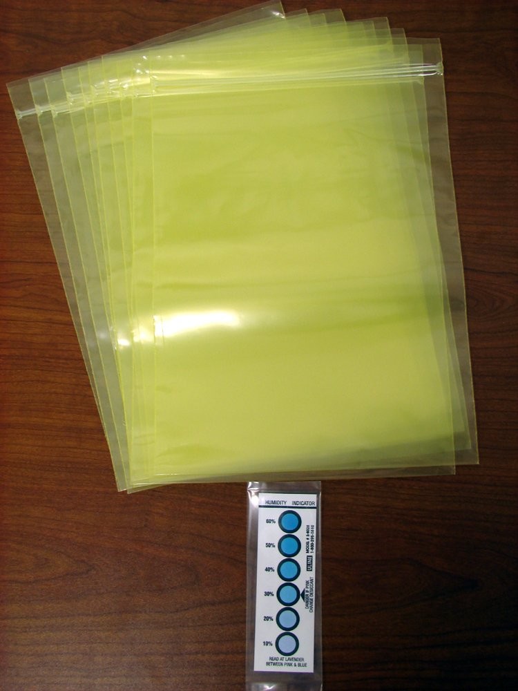 10 PCS 9 x 12 Inch Rust Prevention Multipurpose Poly Bag Zip Close Corrosion