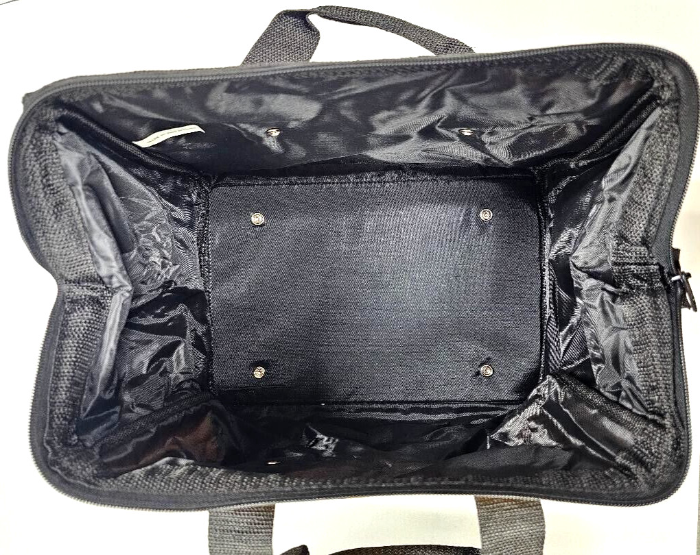 Dewalt Tool Bag W/ RAILS Case 13″ x 10″ x 9″ Canvas For 20V Drill, Battery, Saw
