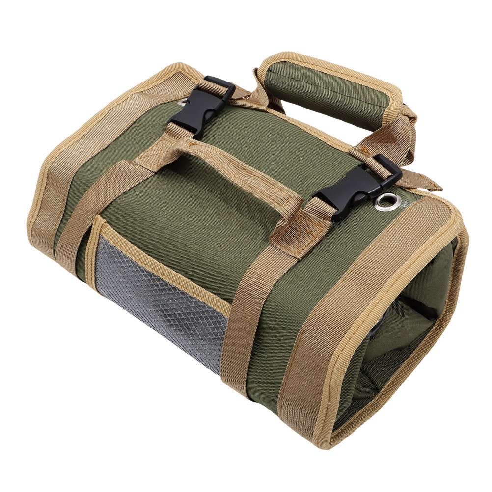 Household Tool Kit Roll up Tools Bag Auto Repair Multifunctional Electrician