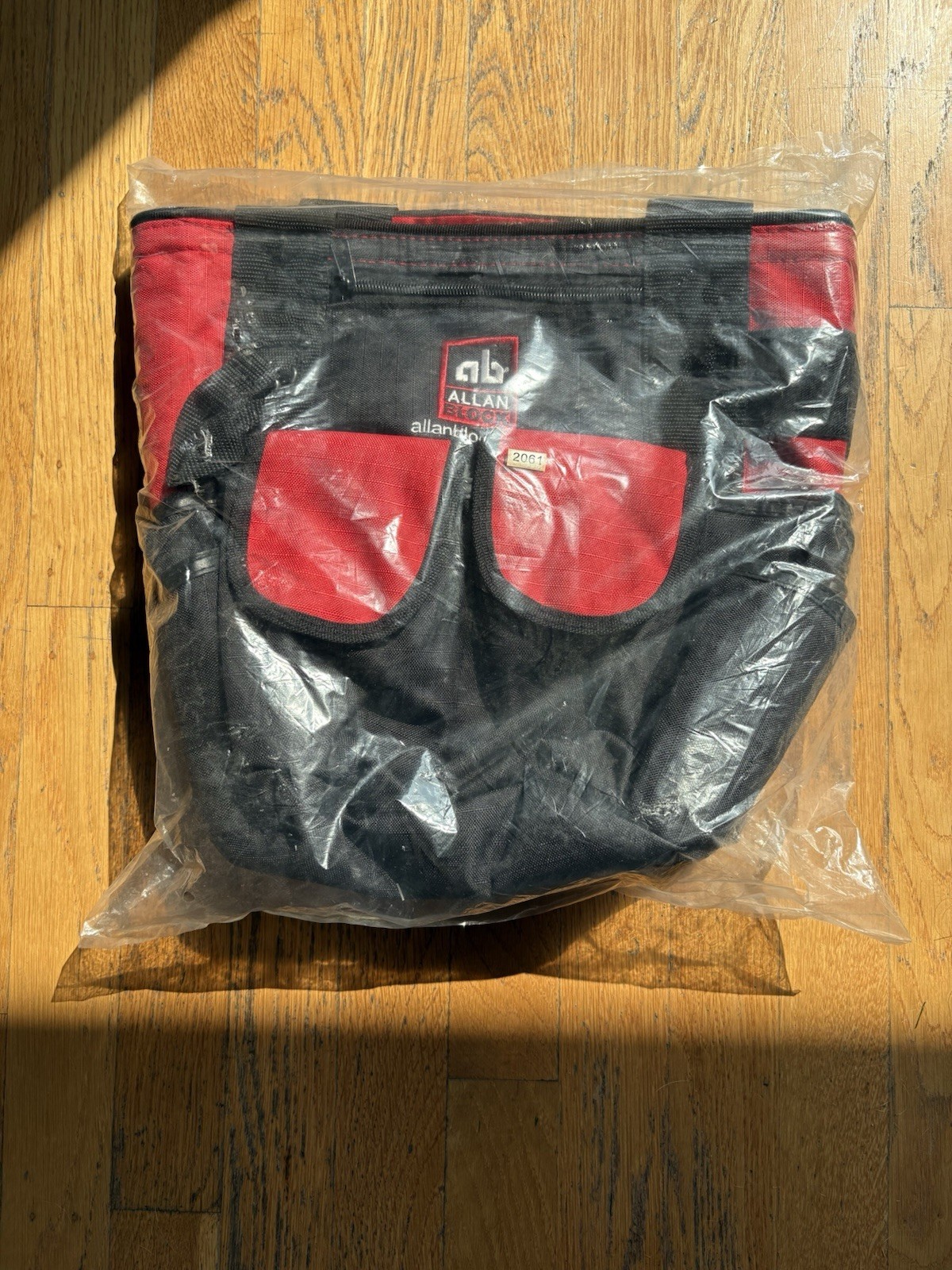 Allan Block Red And Black Took Bag (Brand new)
