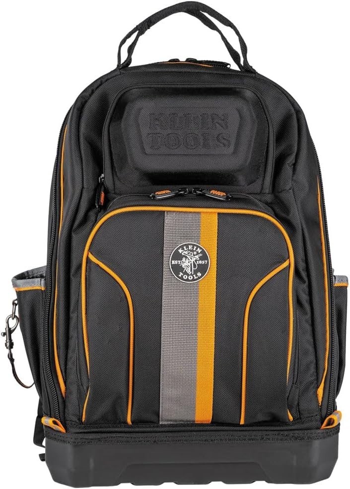 Backpack Tool Bag, Tradesman Pro Extra-Large 40-Pocket Electrician Jobsite Ba…