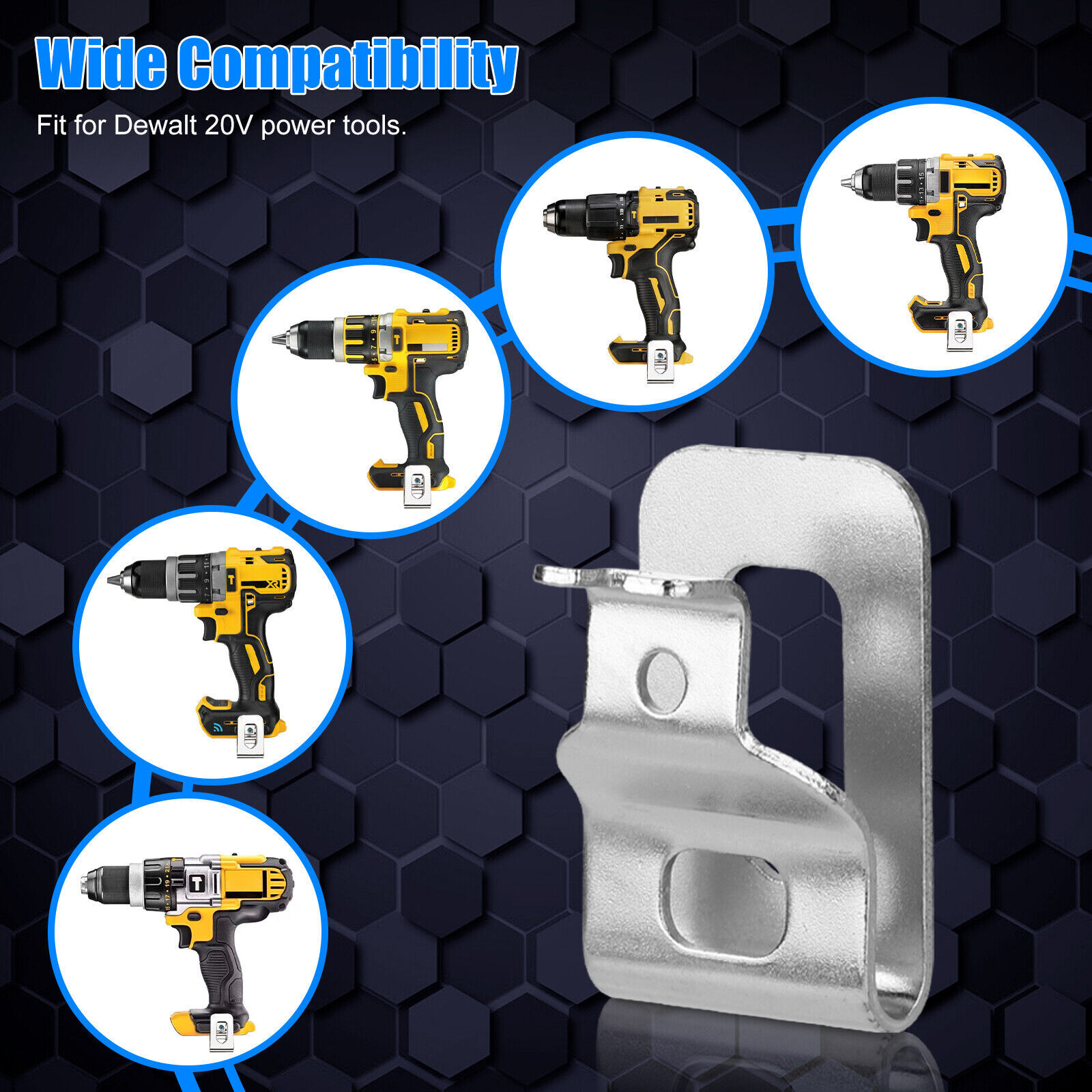 Adapter For Bosch 18V Li-ion Battery Convertor for Dewalt 18V Cordless Tools New