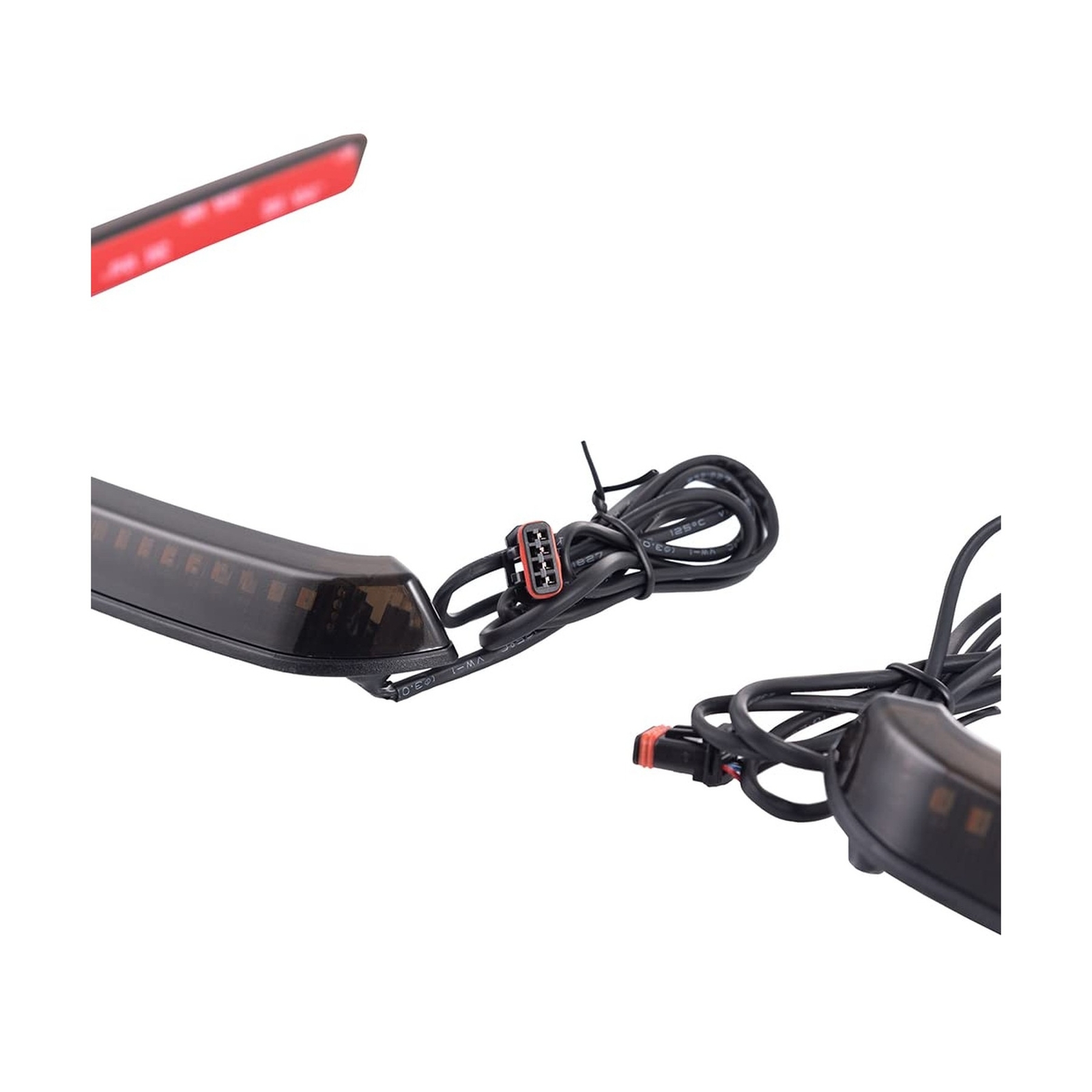 Advanblack Saddlebag Lights LED Hy-per Tail Light Fit for 2014+ Harley Tourin…