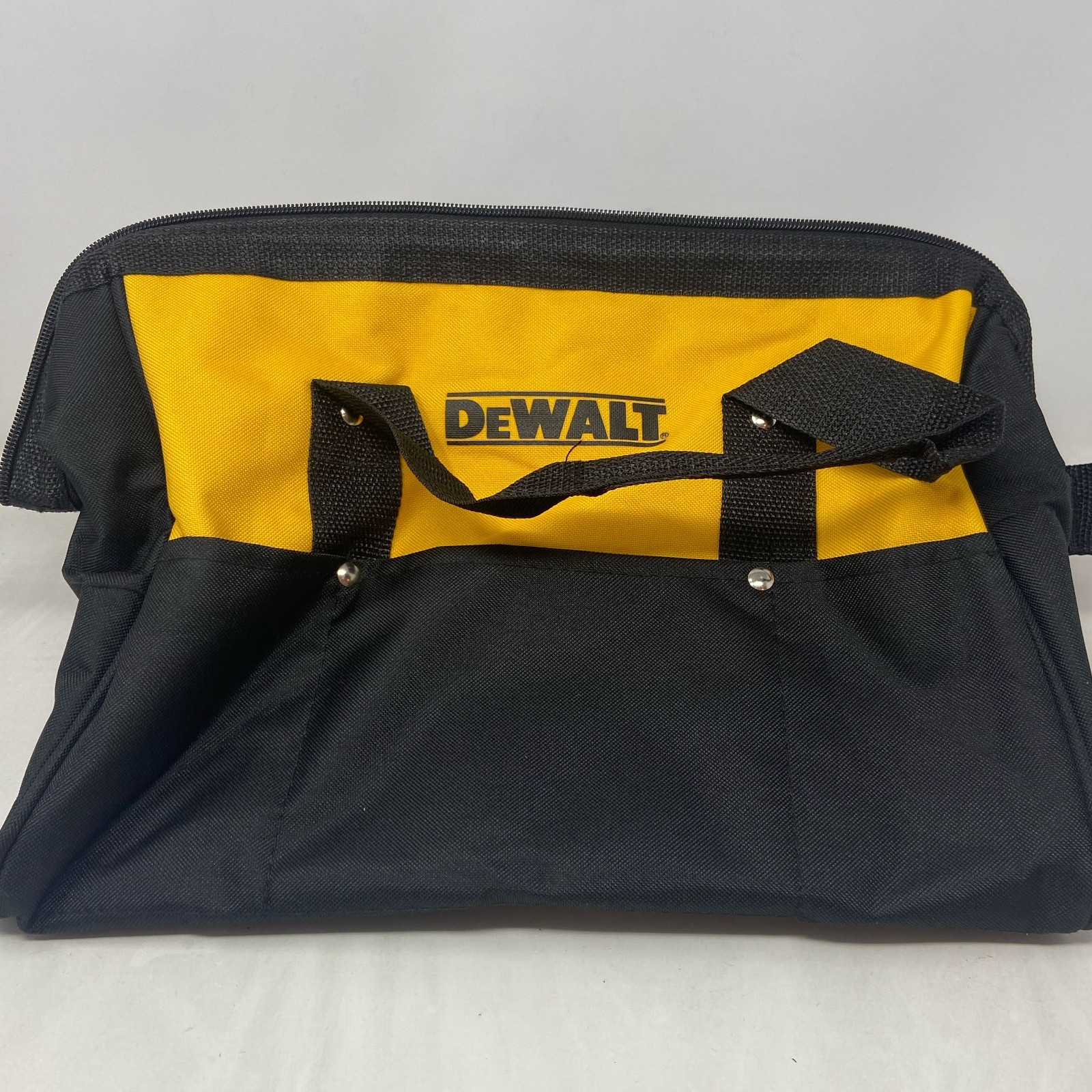 DEWALT Yellow/Black Contractor Tool Bag N381993 13x10x9
