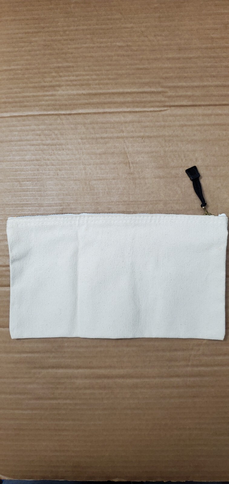 New Klein Tools Hvy Dty White Canvas Lineman Tool Pouch W/Brass Zipper 12.5×7.5