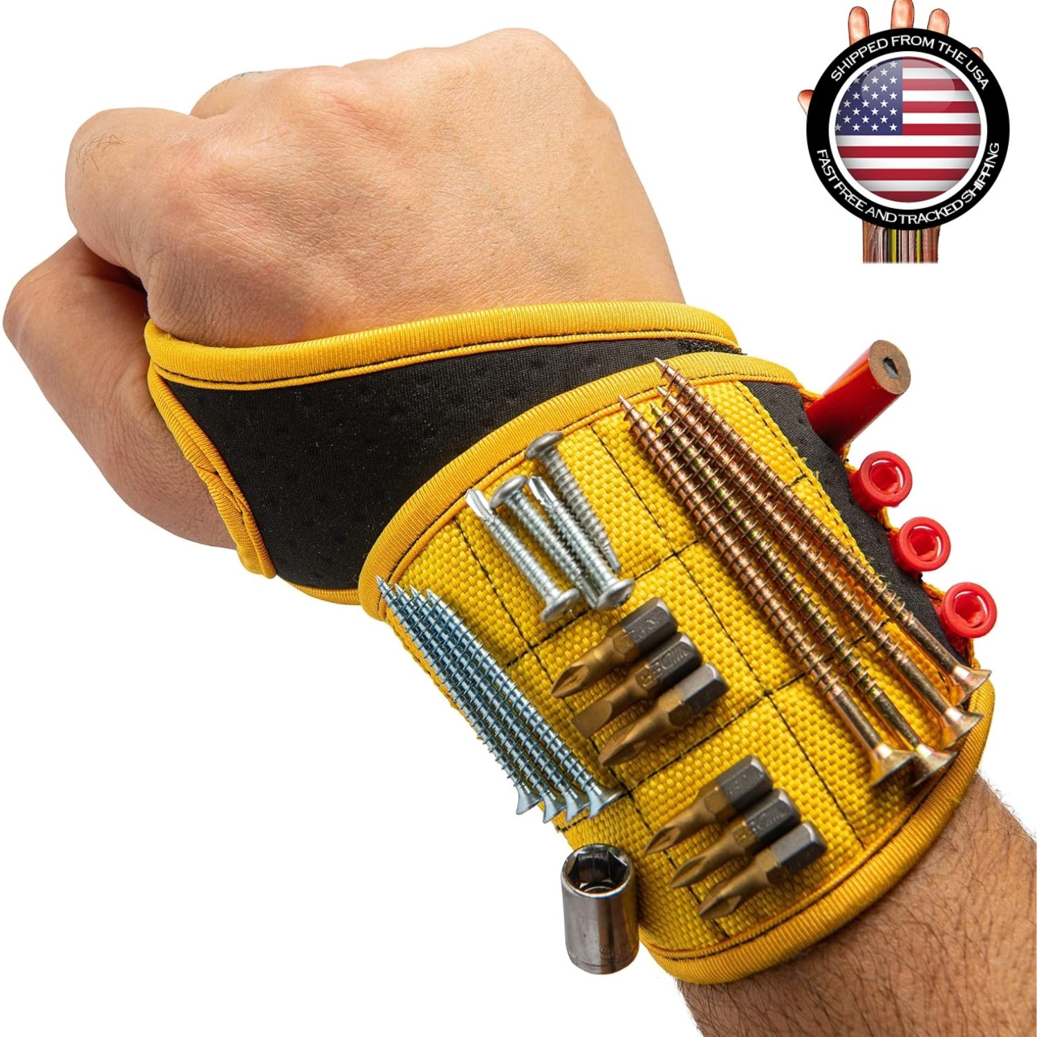 Lightweight Magnetic Tool Wristband for Men – Comfort & Functionality Combined
